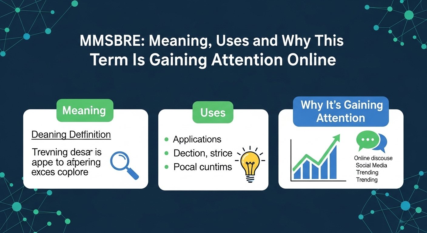 MMSBRE: Meaning, Uses, and Why This Term Is Gaining Attention Online